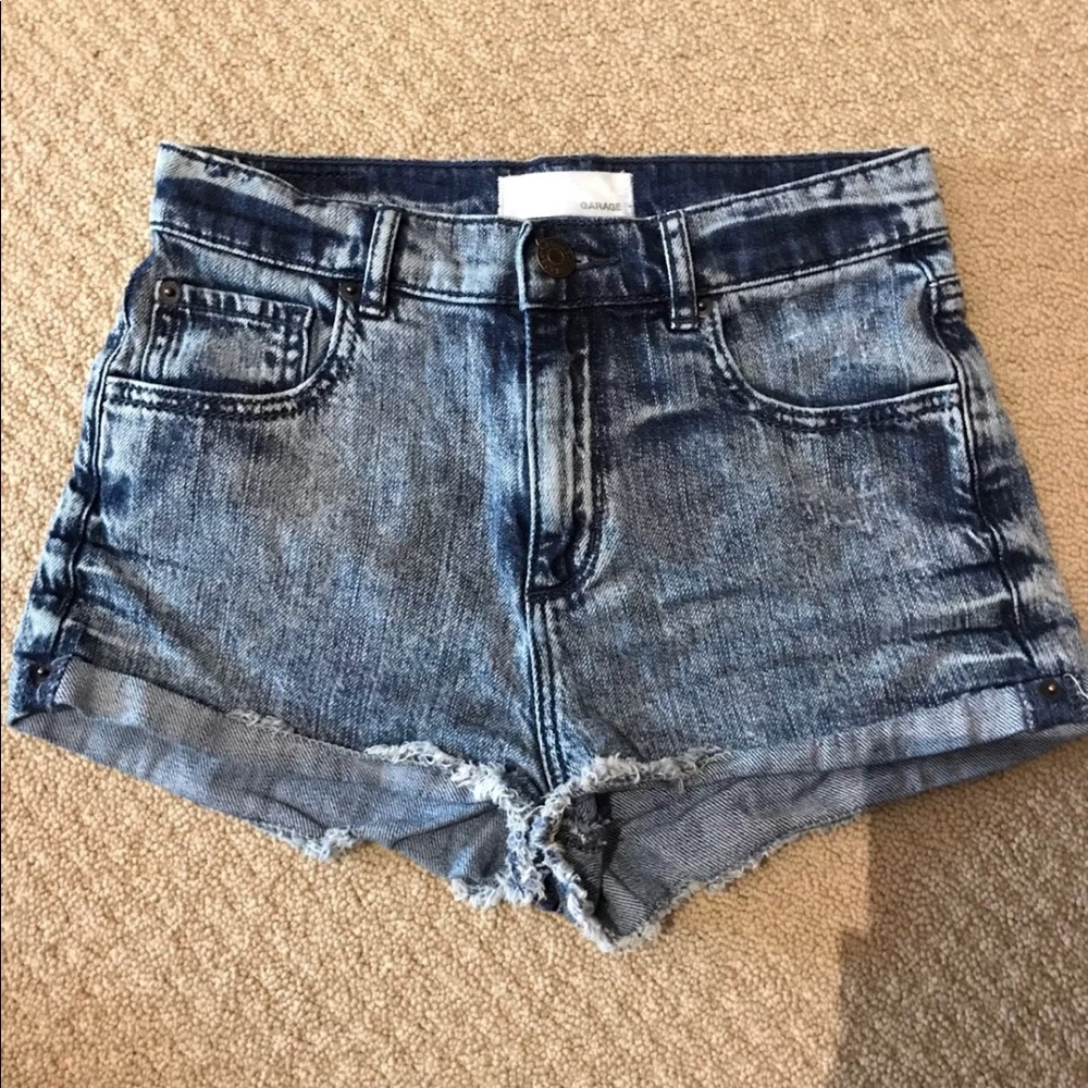 High waisted Boho shorts